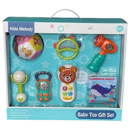 Kids Melody Coffret d'Éveil Naissance 0M+ - Marron - Kids Melody - Coffrets Cadeaux D'éveil pour bébé Maroc -www.babyboss.ma