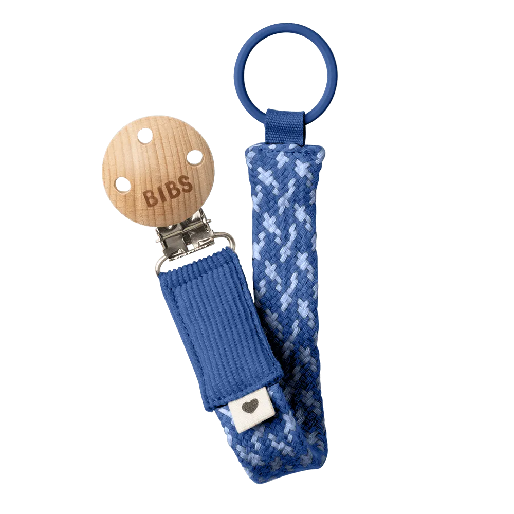 Pacifier Clip - Cornflower/Dusty Blue - BIBS - pour bébé maroc