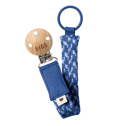 Pacifier Clip - Cornflower/Dusty Blue - BIBS - pour bébé maroc