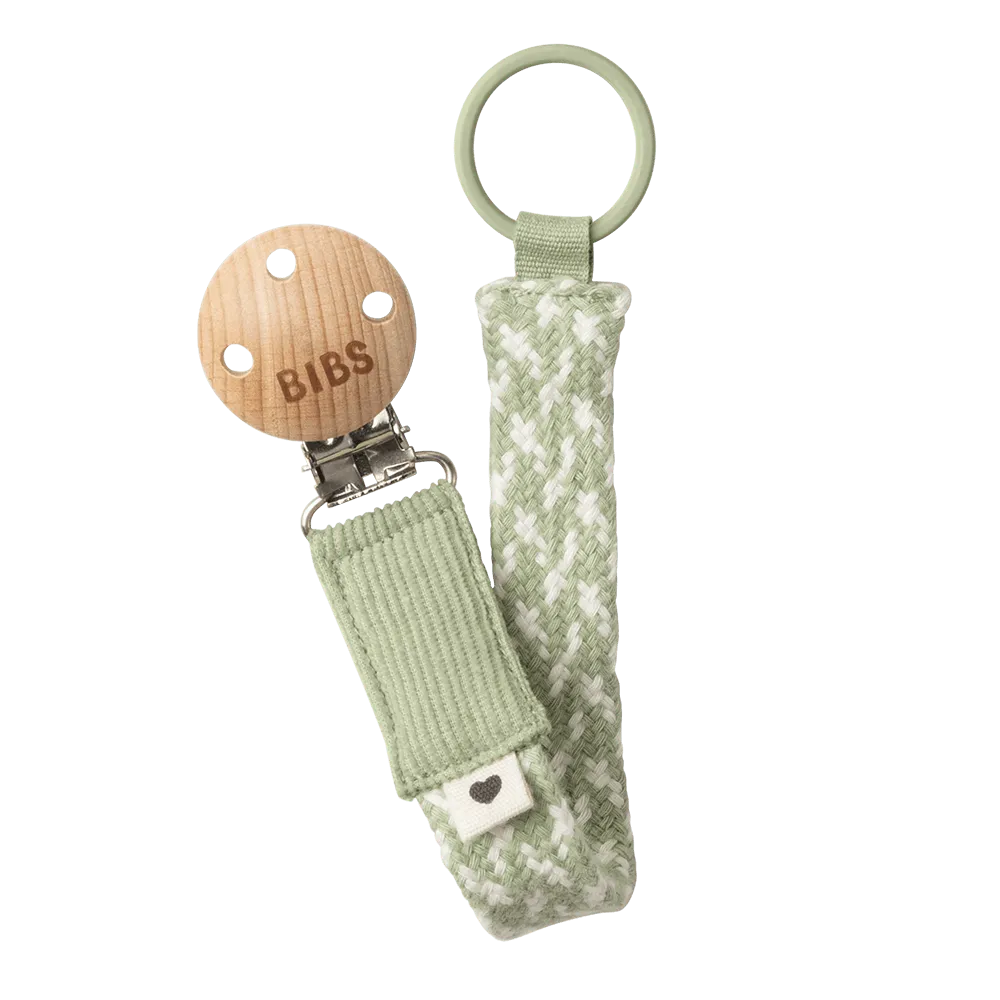 Pacifier Clip - Sage/Ivory - BIBS - pour bébé maroc