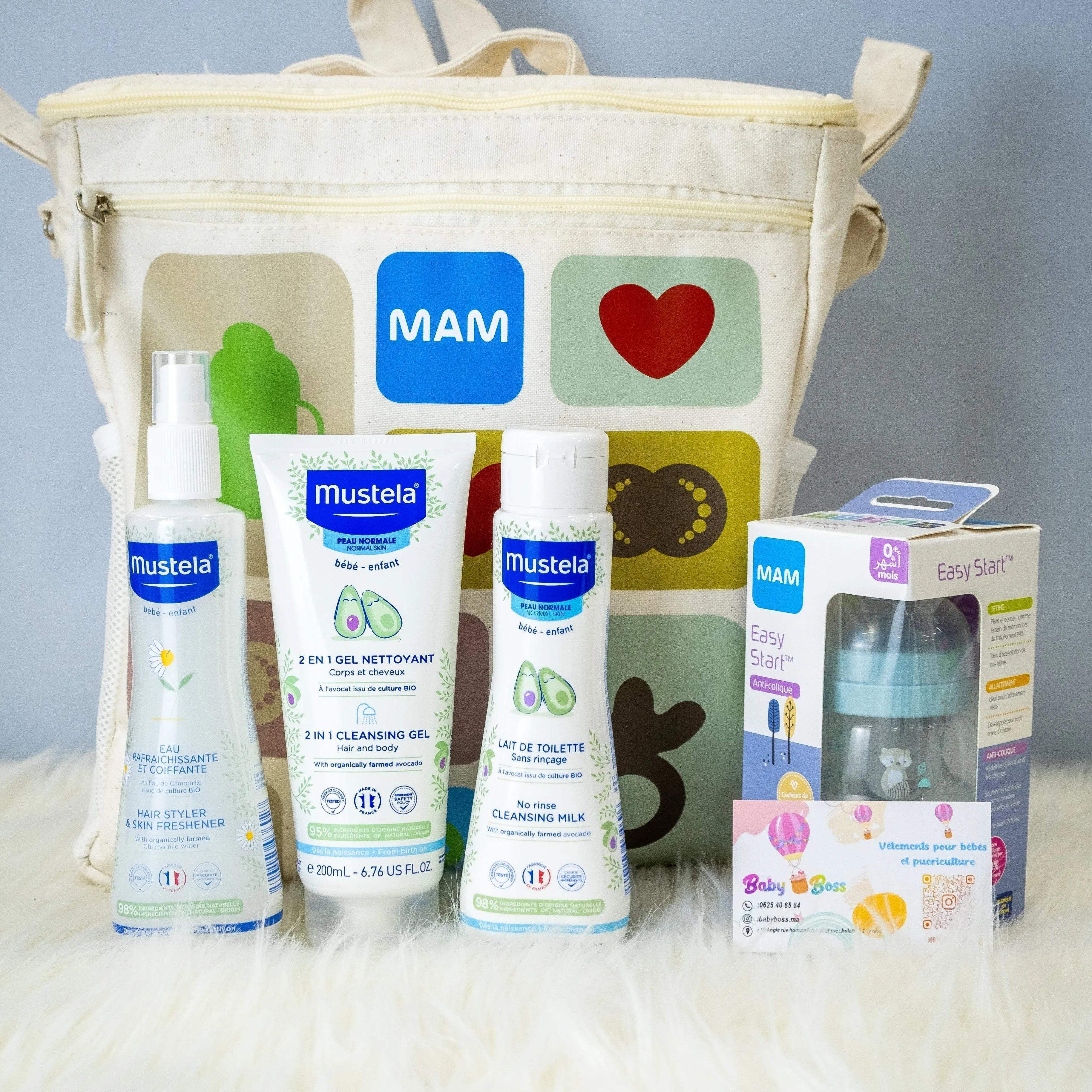 Pack mustela essentiel - Mustela - pour bébé Maroc -www.babyboss.ma
