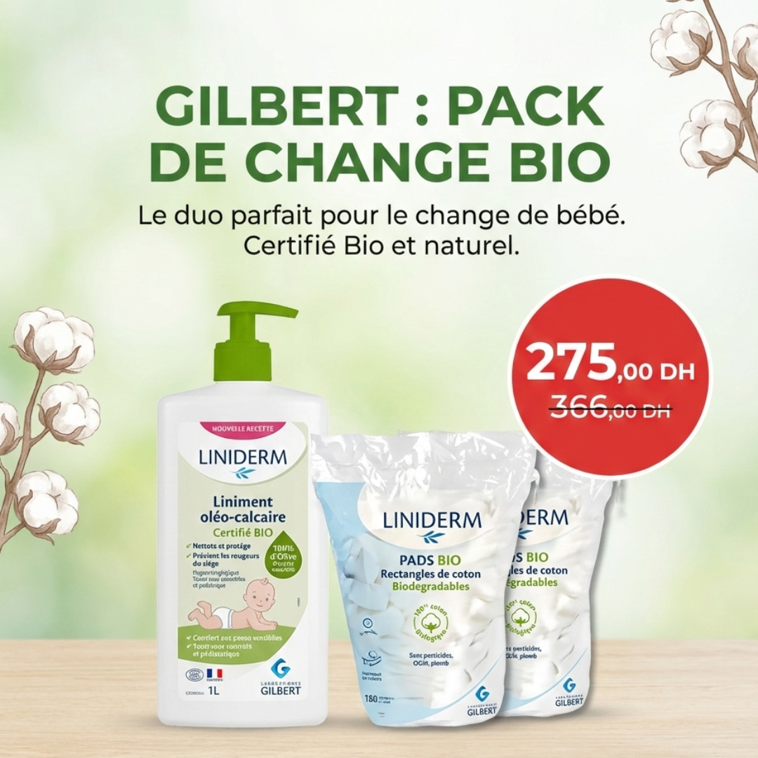 pack de change gilbert - Gilbert - - Babyboss.ma