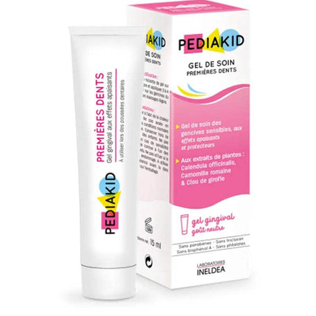 PEDIAKID Gel de soin premières dents 15ml - PEDIAKID - Gels de soin premières dents pour bébé Maroc -www.babyboss.ma