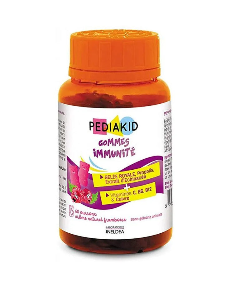 PEDIAKID Gommes Immunité - 60 Pièces 138g - PEDIAKID - pour bébé maroc