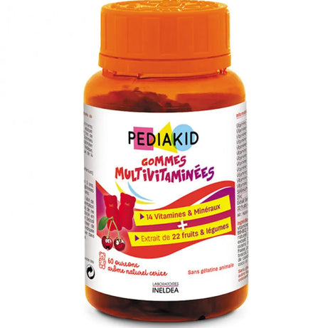 PEDIAKID Gommes Multivitaminées - 60 Pièces 138g - PEDIAKID - pour bébé maroc