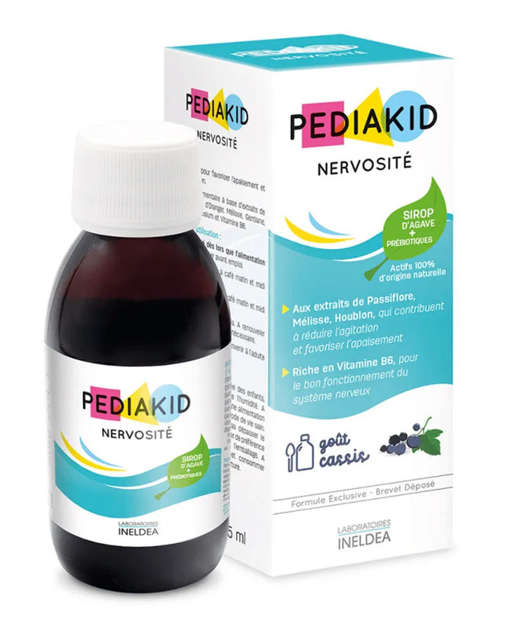 PEDIAKID Nervosité goût cassis 125ml - PEDIAKID - pour bébé maroc