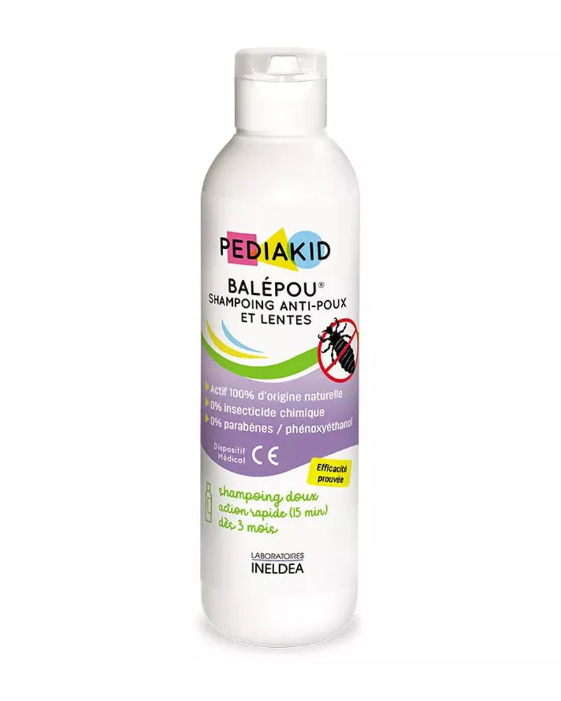 PEDIAKID Shampoing Anti-Poux et Lentes - 200ml - PEDIAKID - pour bébé maroc