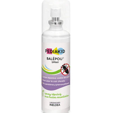 PEDIAKID Spray Balépou - 100ml - PEDIAKID - Soins Anti-Poux pour bébé Maroc -www.babyboss.ma