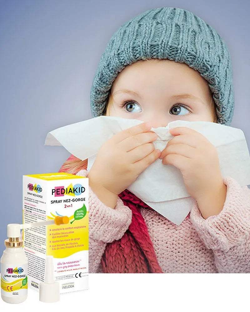 PEDIAKID Spray Nez-Gorge 20ml - PEDIAKID - Vitamines pour bébé Maroc -www.babyboss.ma