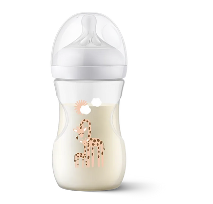 Philips Avent Biberon à Réponse Naturelle de 260 ml, Sans BPA – Motif Girafe - Philips Avent - pour bébé maroc