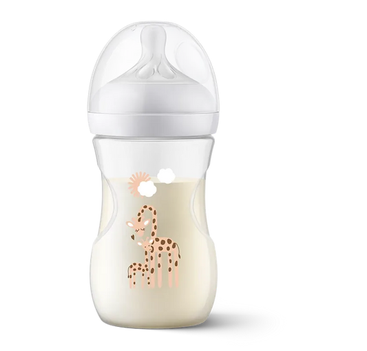 Philips Avent Biberon à Réponse Naturelle de 260 ml, Sans BPA – Motif Girafe - Philips Avent - pour bébé maroc