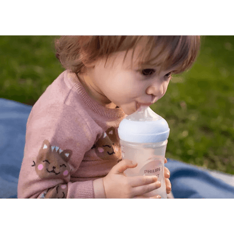 Philips Avent Biberon Natural - 330ml en plastique - Philips Avent - pour bébé Maroc -www.babyboss.ma