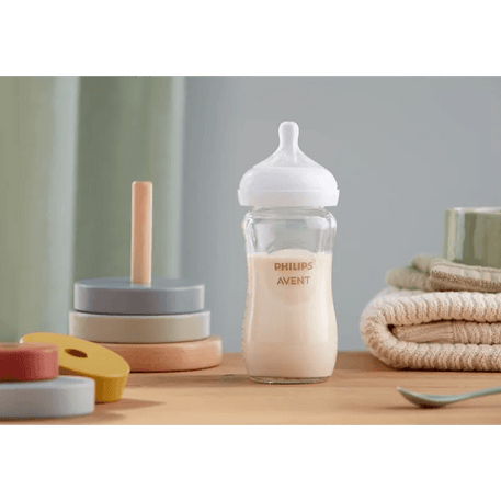 Philips avent biberon naturel 240ml en verre - Philips Avent - pour bébé Maroc -www.babyboss.ma