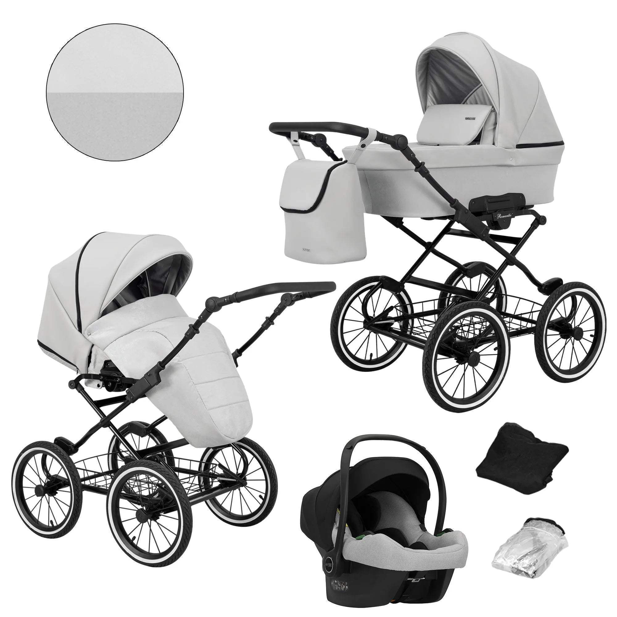 Poussette Kunert ROMANTIC - Kunert - poussette pour bébé Maroc -www.babyboss.ma