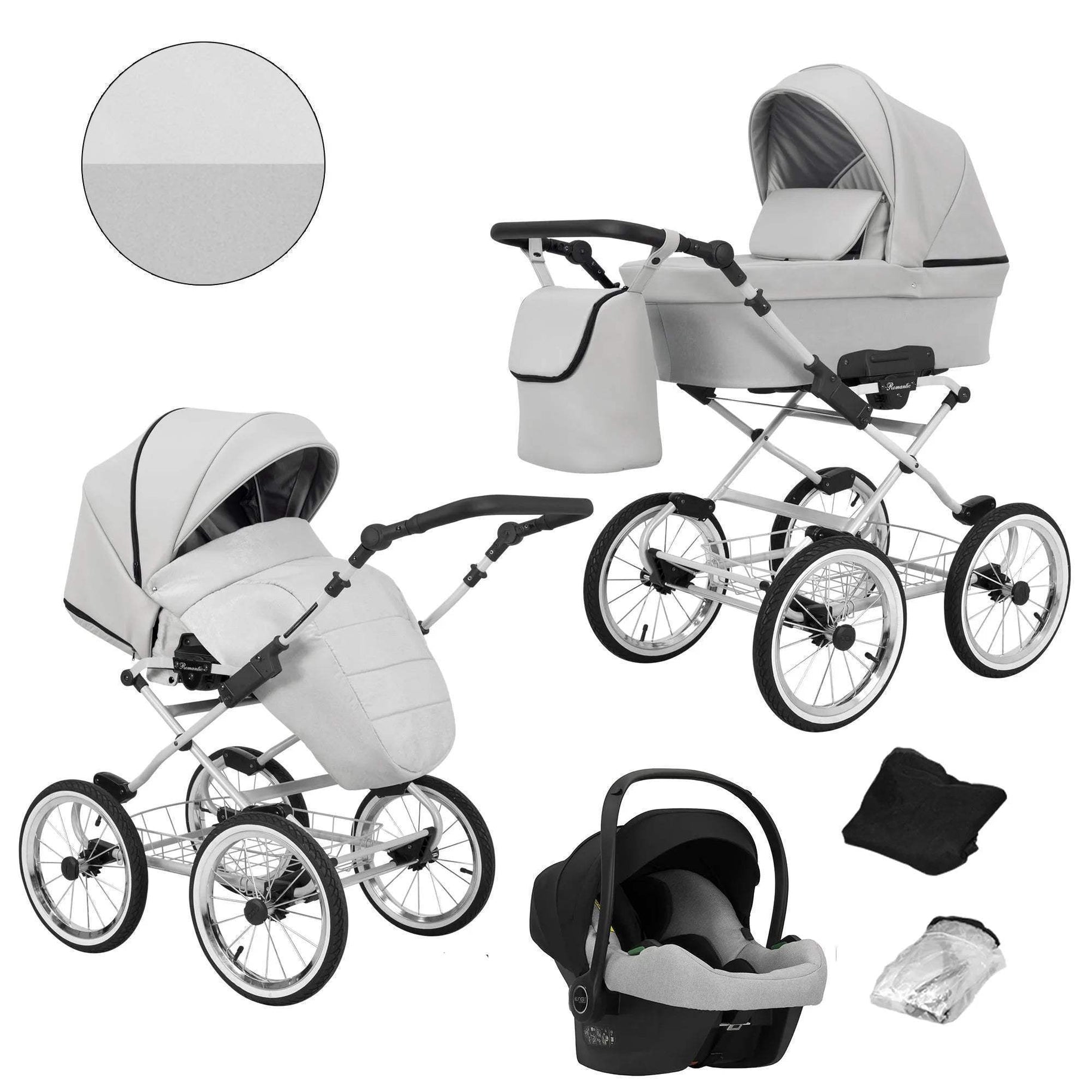 Poussette Kunert ROMANTIC - Kunert - poussette pour bébé Maroc -www.babyboss.ma
