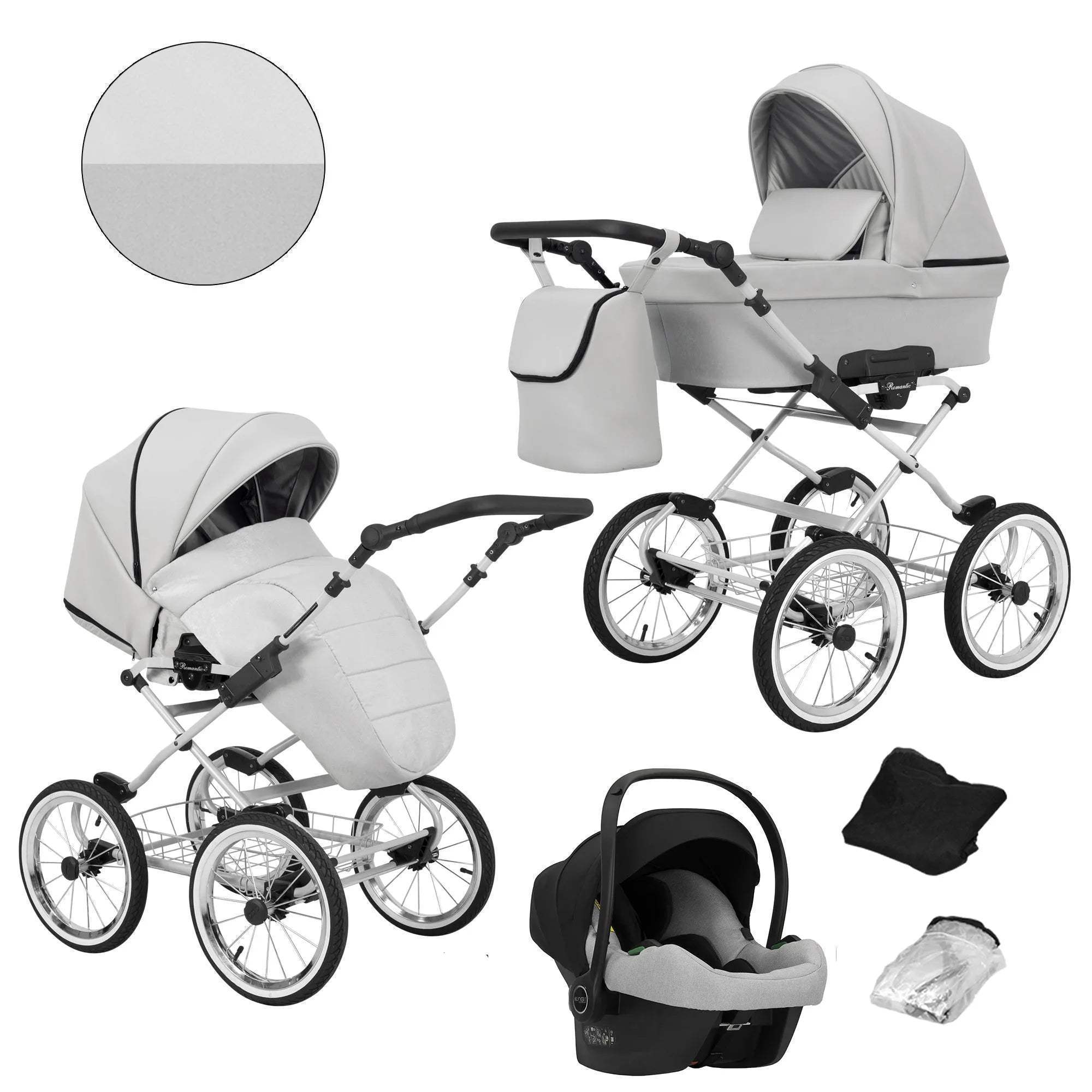 Poussette Kunert ROMANTIC - Kunert - poussette pour bébé Maroc -www.babyboss.ma