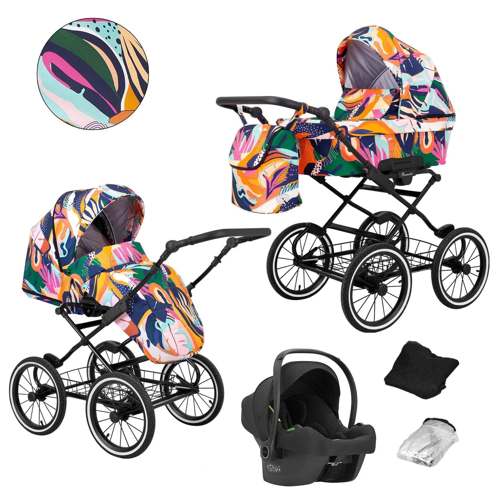 Poussette Kunert ROMANTIC - Kunert - poussette pour bébé Maroc -www.babyboss.ma