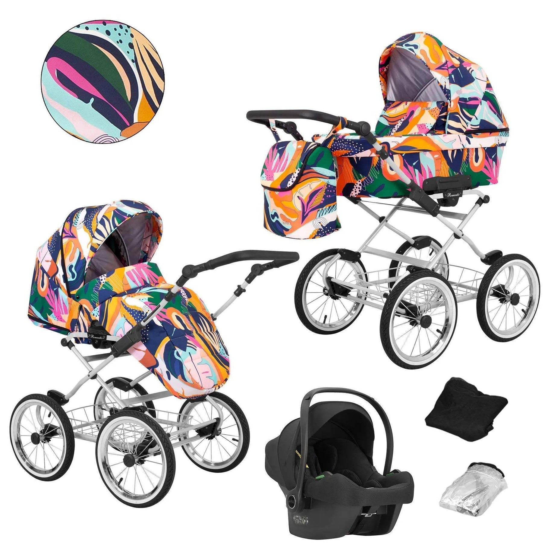 Poussette Kunert ROMANTIC - Kunert - poussette pour bébé Maroc -www.babyboss.ma