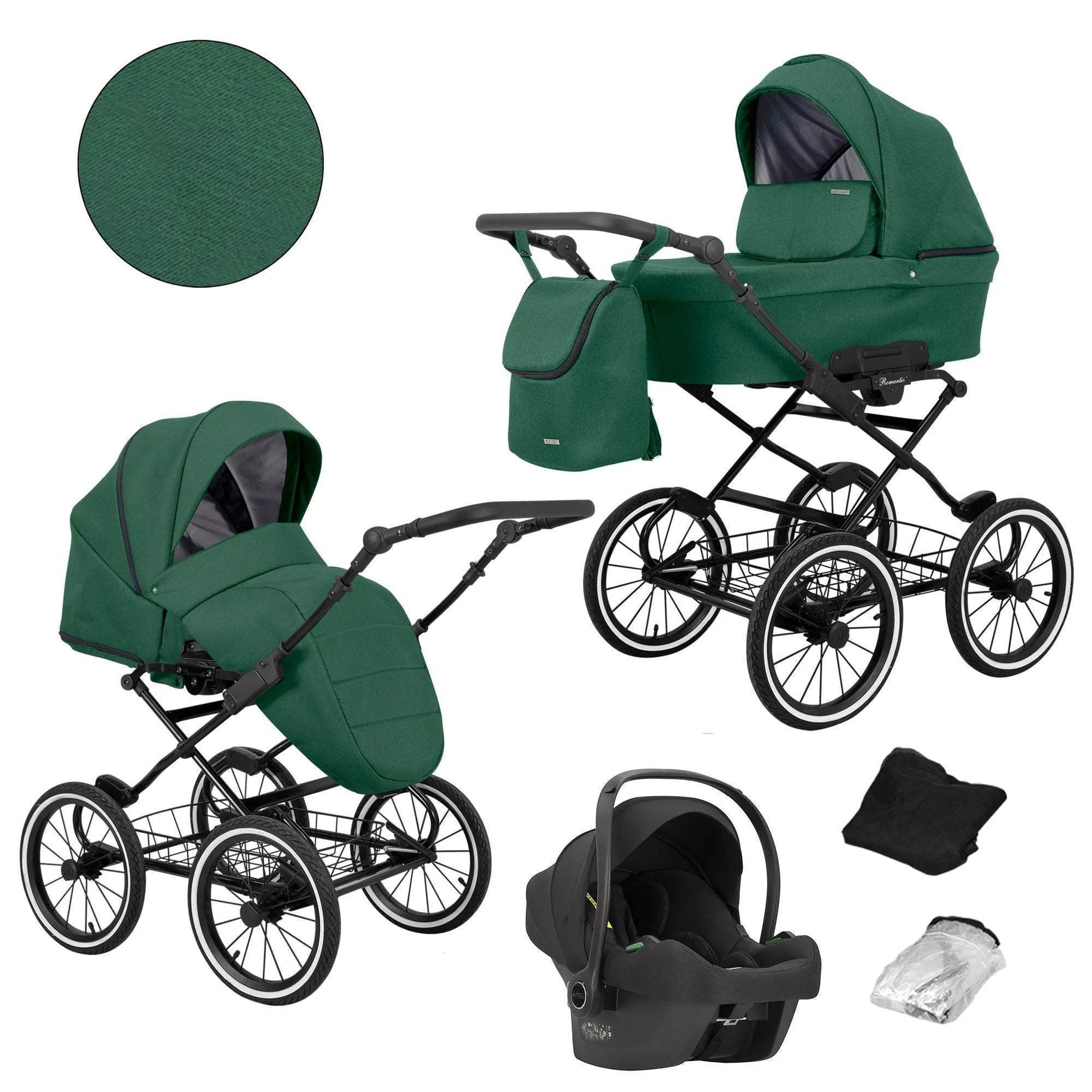Poussette Kunert ROMANTIC - Kunert - poussette pour bébé Maroc -www.babyboss.ma