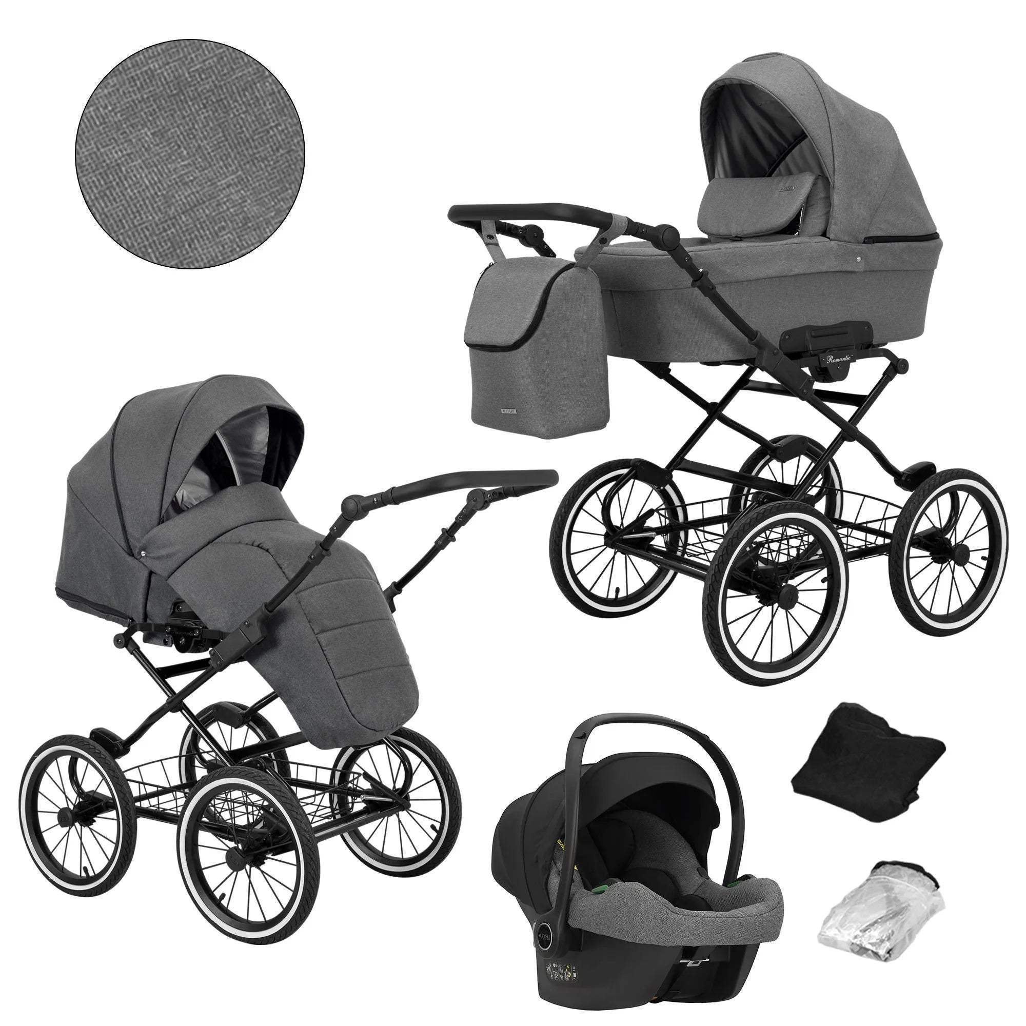 Poussette Kunert ROMANTIC - Kunert - poussette pour bébé Maroc -www.babyboss.ma
