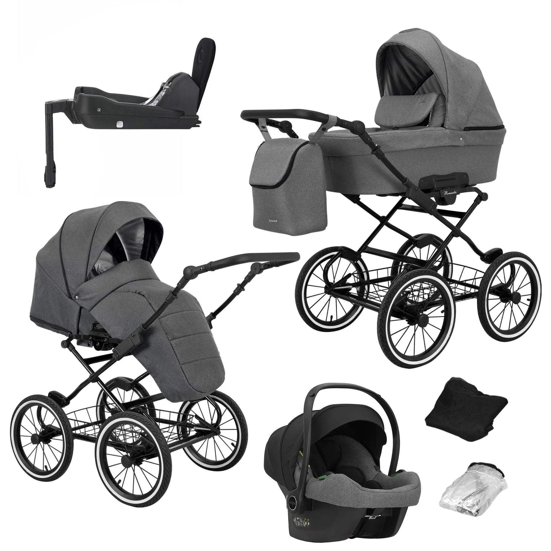 Poussette Kunert ROMANTIC - Kunert - poussette pour bébé Maroc -www.babyboss.ma