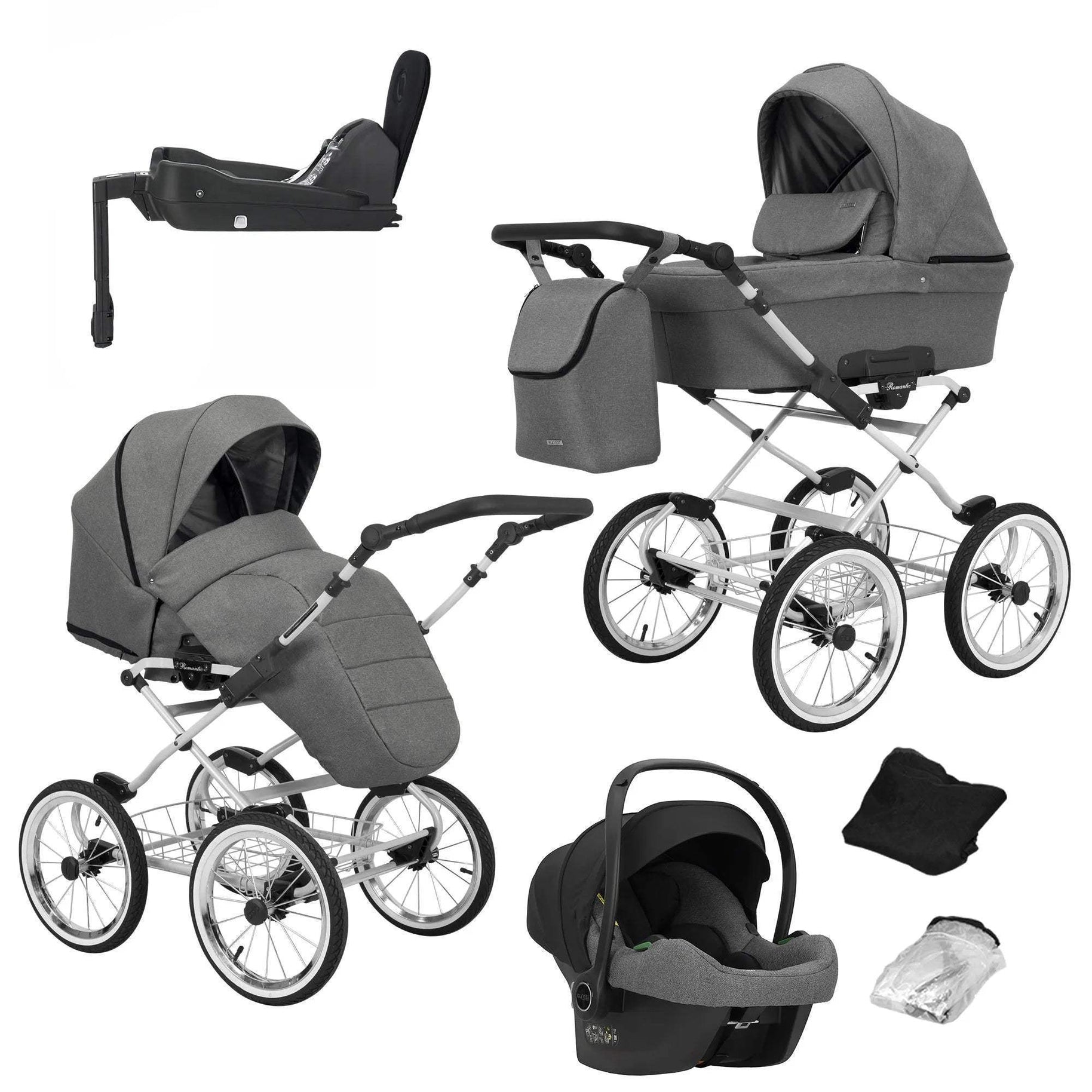 Poussette Kunert ROMANTIC - Kunert - poussette pour bébé Maroc -www.babyboss.ma