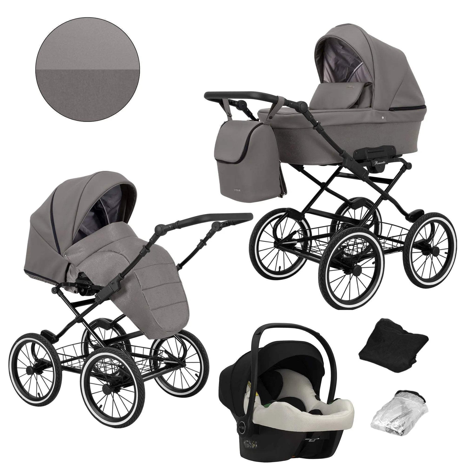 Poussette Kunert ROMANTIC - Kunert - poussette pour bébé Maroc -www.babyboss.ma