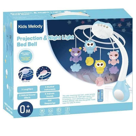 Kids Melody Mobile Musical avec Projecteur - Rose - Kids Melody - Veilleuses pour bébé Maroc -www.babyboss.ma