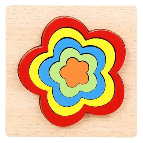 Puzzle en bois - babyboss toys - pour bébé maroc