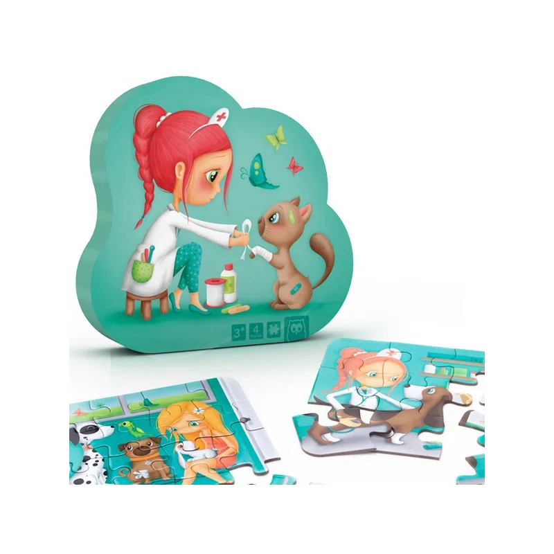 Puzzle Evolutif Vétérinaire Eurekakids 3+