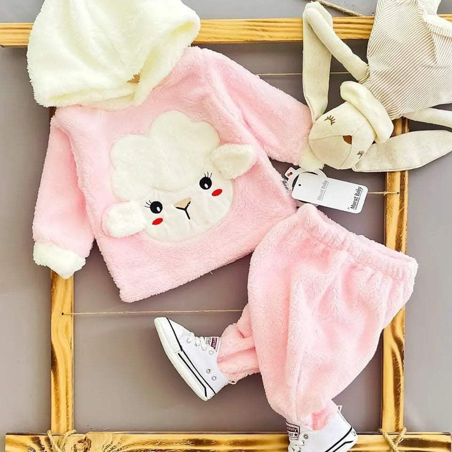 Pyjama pour les filles rose - Miniworld - pour bébé Maroc -www.babyboss.ma