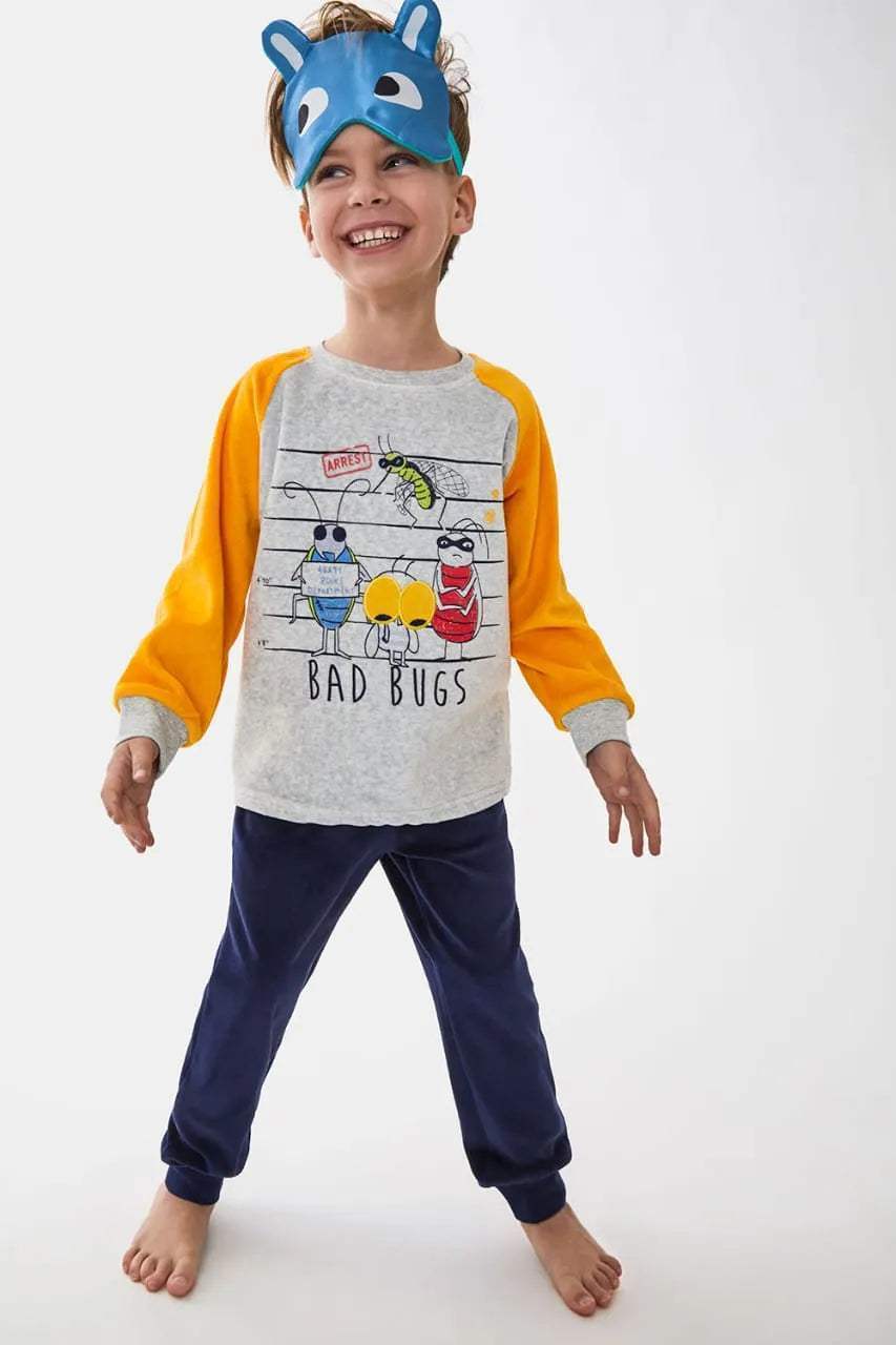 pyjama_garon_velour-47734005432631-bebe-babyboss.ma-maroc - Babyboss.ma -bebe-maroc