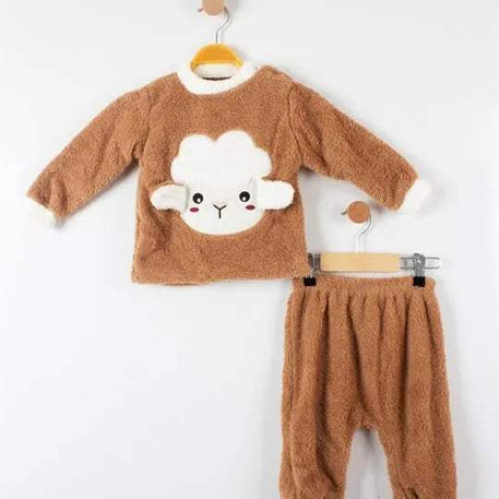 pyjama_pour_les_filles_marron-47622338838839-bebe-babyboss.ma-maroc - Babyboss.ma -bebe-maroc