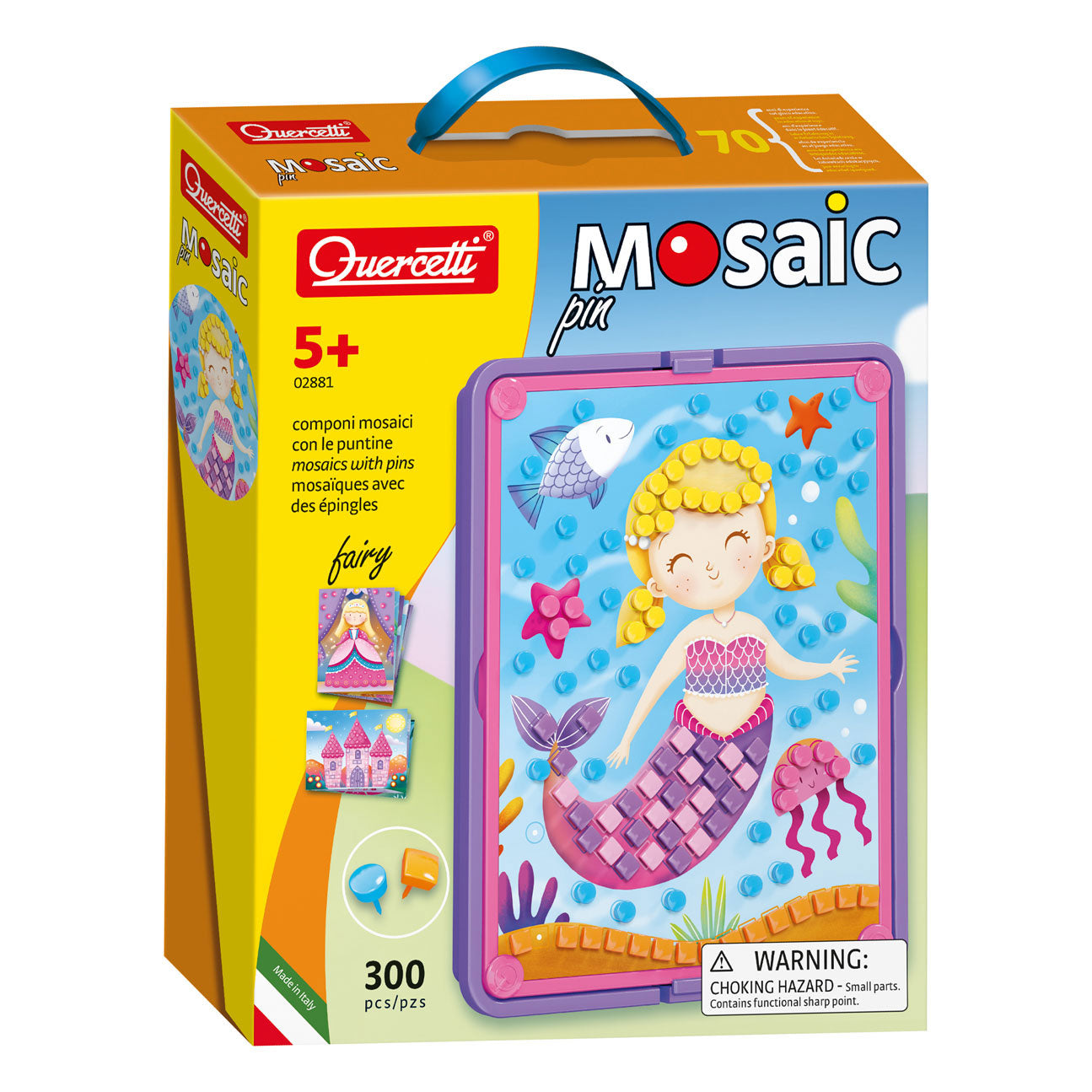 Quercetti Plug-in Mosaic Princess, 300 Pins - Quercetti - pour bébé maroc