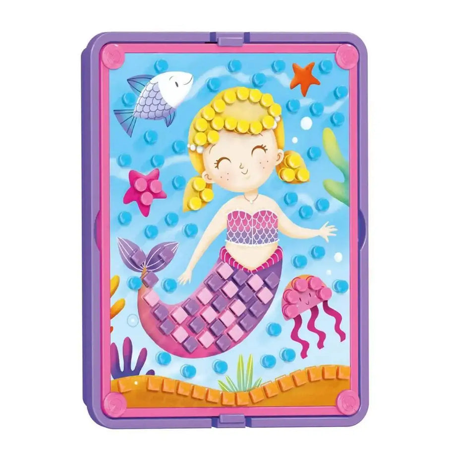 Quercetti Plug-in Mosaic Princess, 300 Pins - Quercetti - pour bébé Maroc -www.babyboss.ma