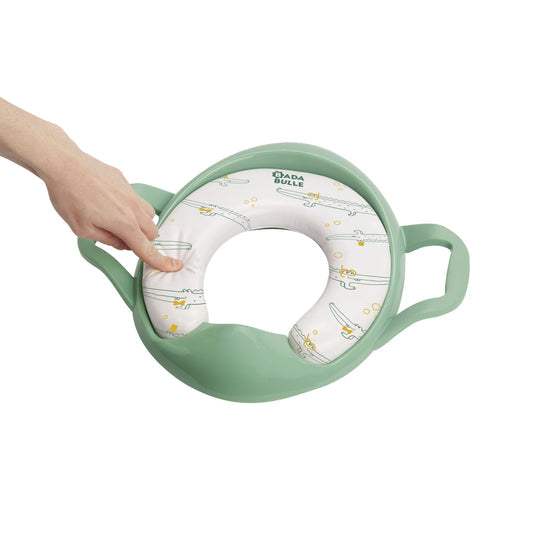 Réducteur de toilette confort avec poignées – vue 4 – BabyBoss.ma
