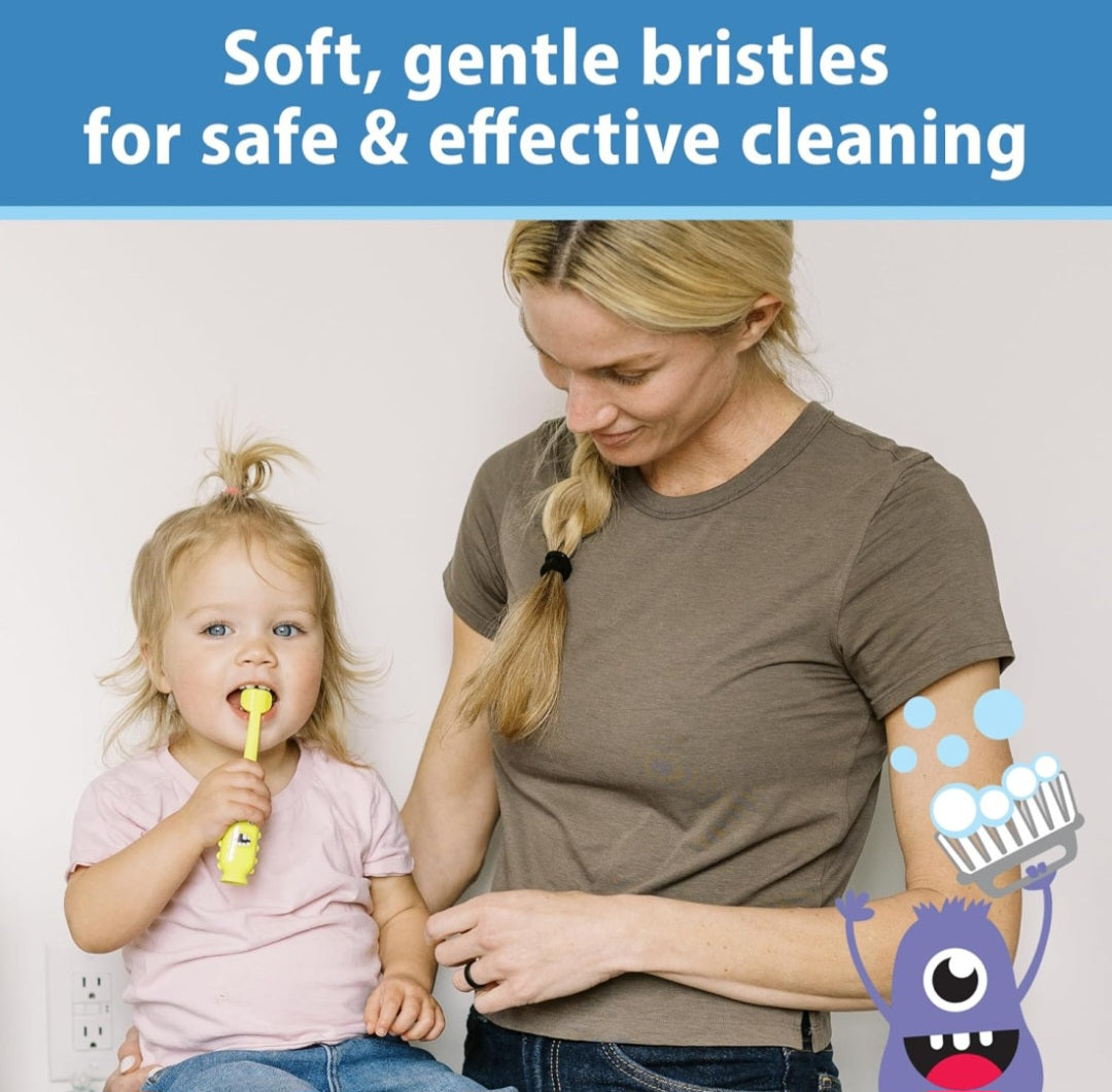 Dr. Brown’s Première brosse à dents de bébé Monstre