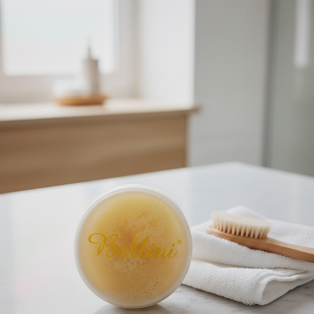 BELLINI natural sponge - BELLINI - Nettoyants pour le corps pour bébé Maroc -www.babyboss.ma