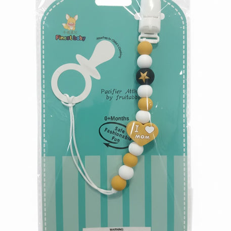 Attache sucettes multicolores