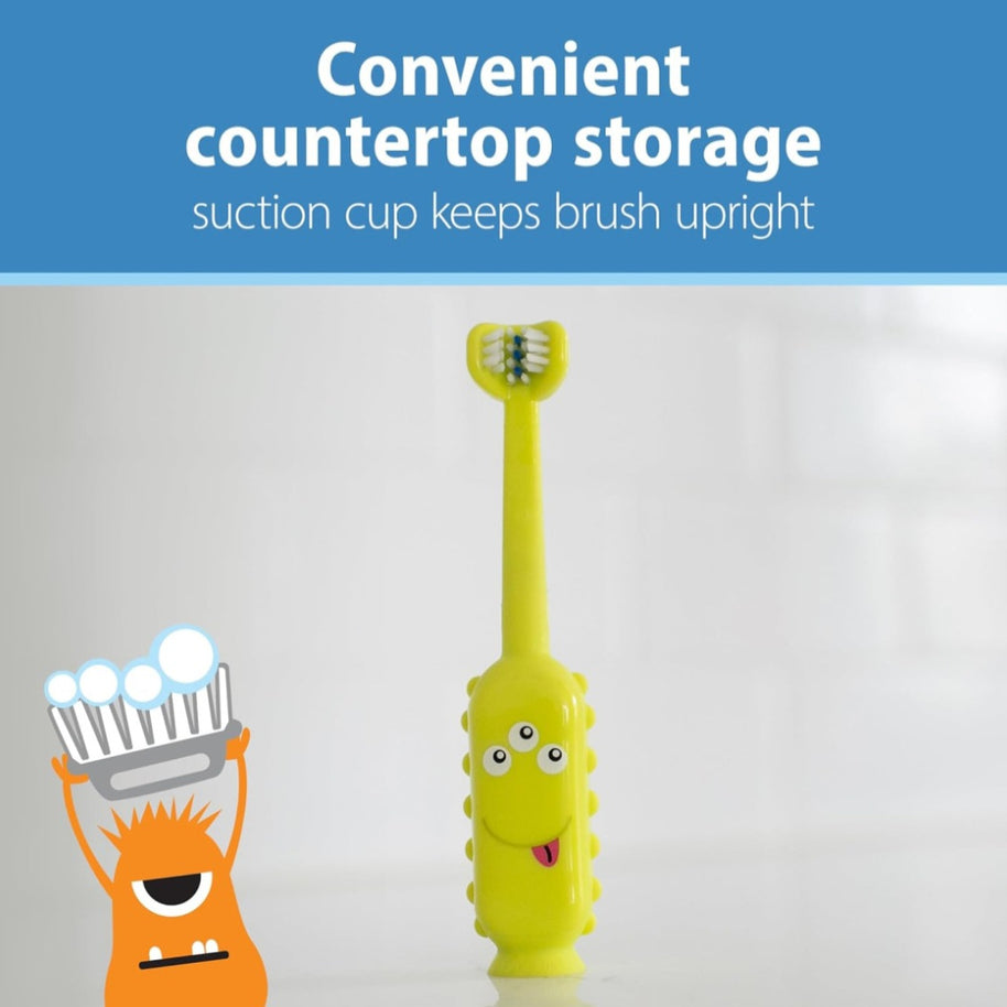 Dr. Brown’s Première brosse à dents de bébé Monstre