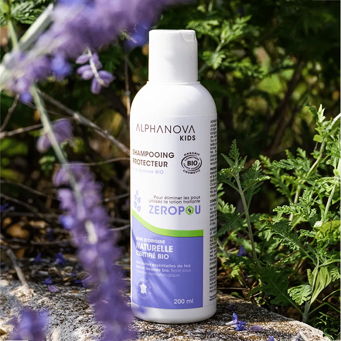 Shampoing protecteur Zeropou à la lavande kids