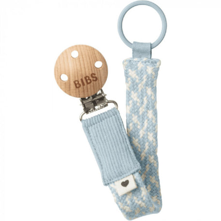 Attache Sucette BIBS -  Baby blue