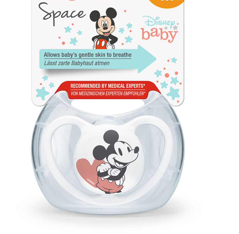 Sucette Nuk en Silicone - Mikey