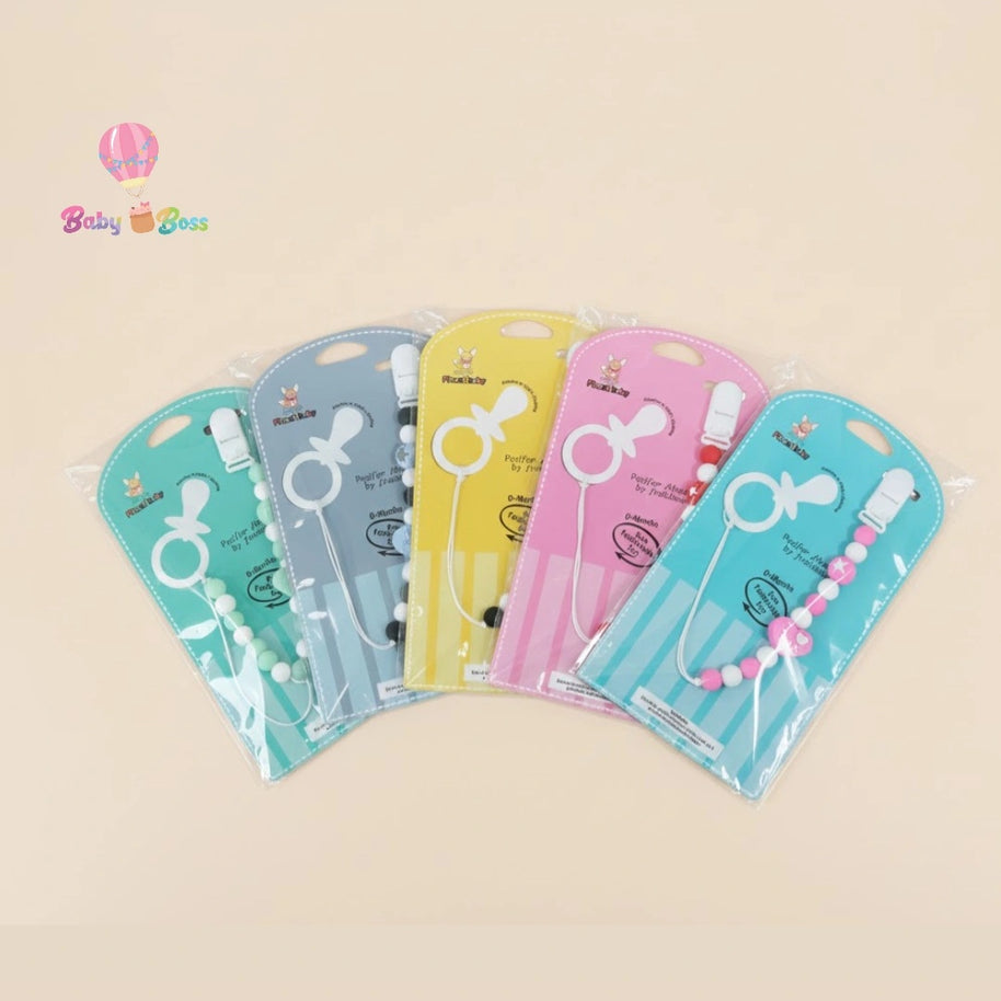 Attache sucettes multicolores