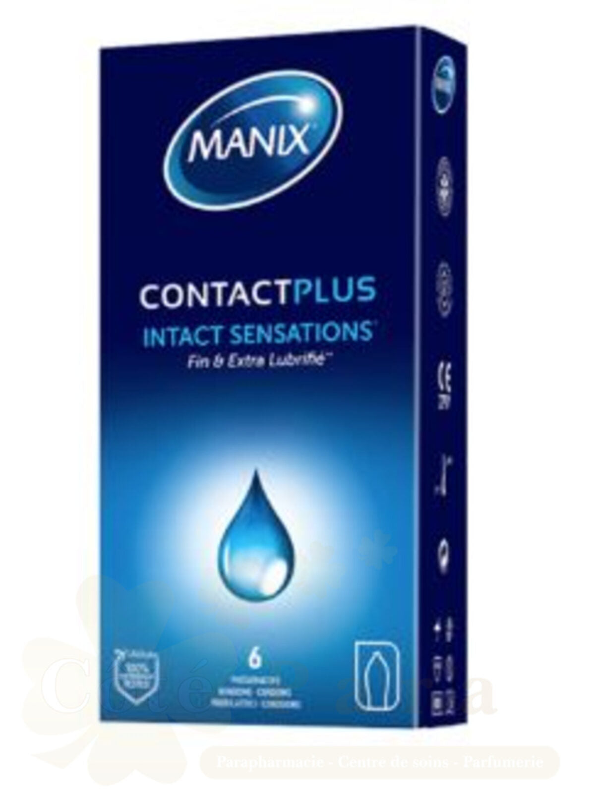 Manix Contact Plus Sensations Intactes – Boîte de 6