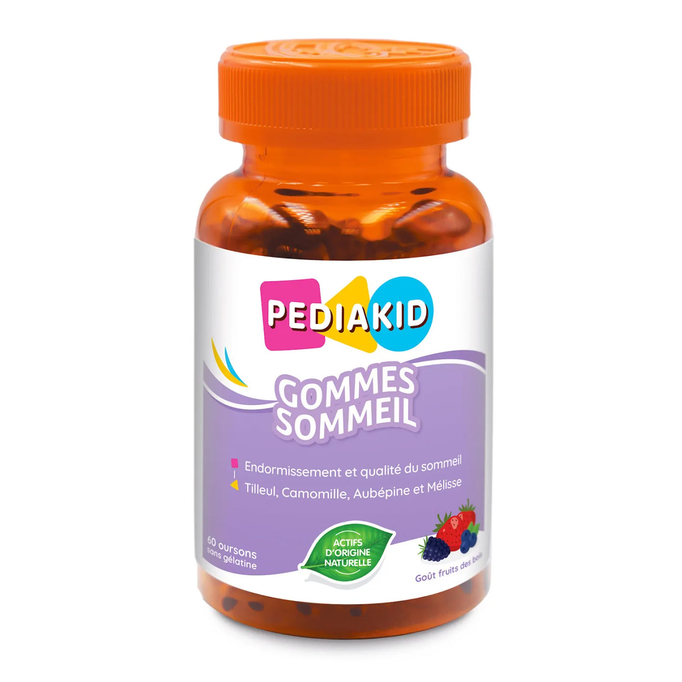 PEDIAKID Gommes Sommeil - 60 Pièces 138g