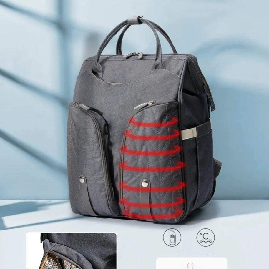 Sac à Dos à Langer avec Lit à Langer Lit Pliant Portable Convertible Multifonction - sac - pour bébé Maroc -www.babyboss.ma