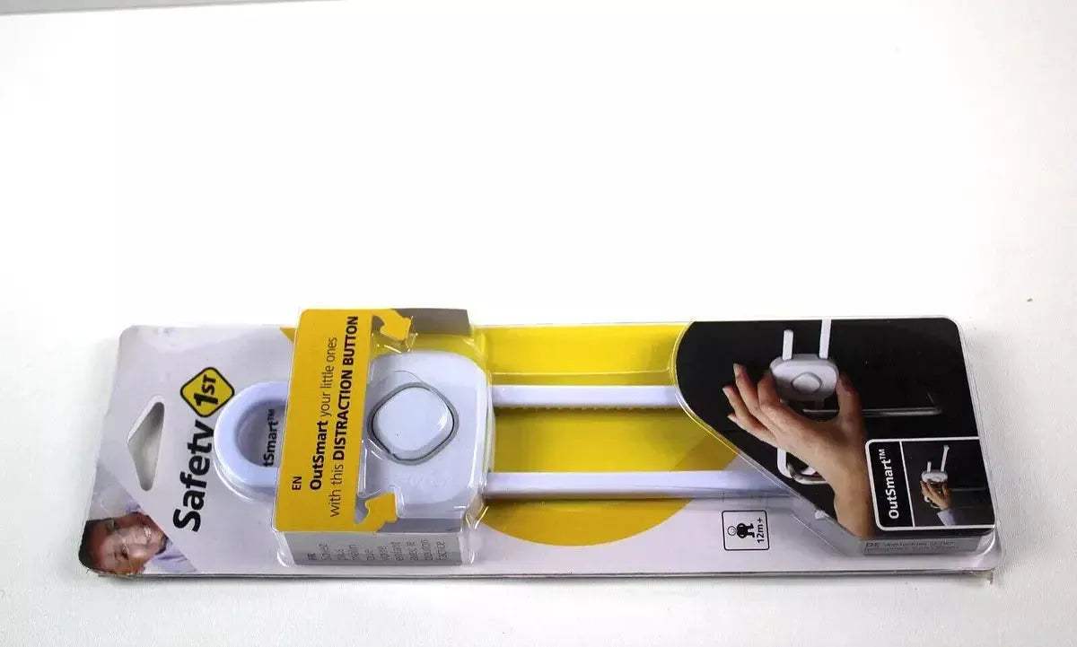 Safety 1st Outsmart Flex Lock Plastic Slide-On Decoy Cabinet Lock - Safety - pour bébé Maroc -www.babyboss.ma