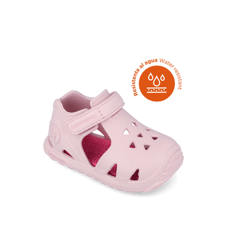 Sandales de piscine Premiers pas - rosa