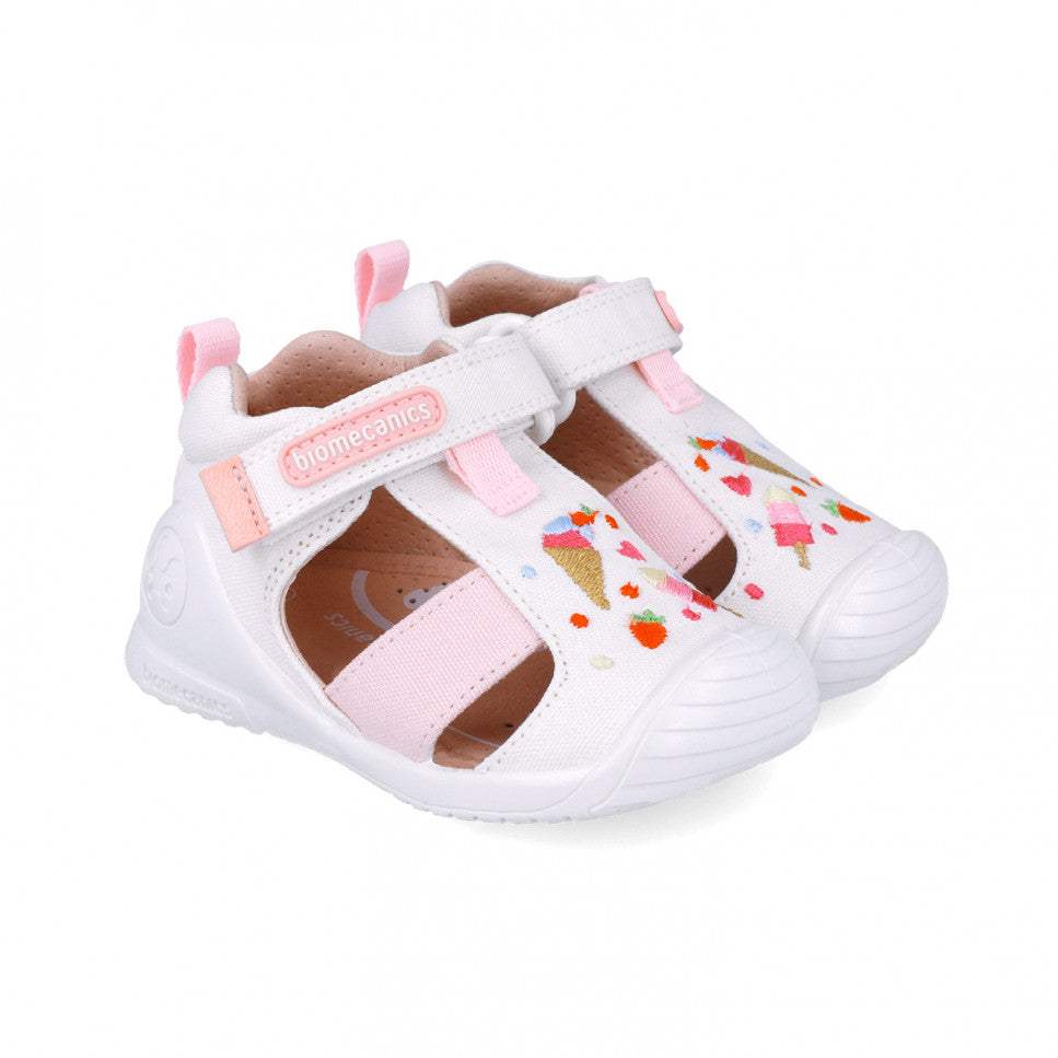 Sandales en Toile Premiers Pas Ergonomiques pour Bébé